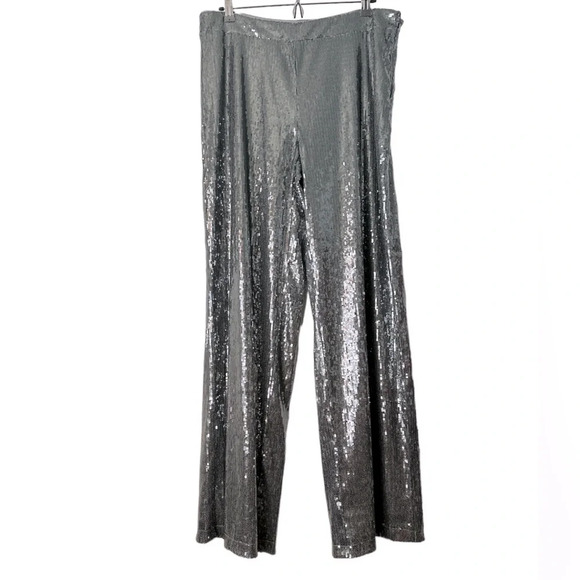 A NEW DAY Holiday Sequins Size 12 Pants BNWT - Picture 1 of 4